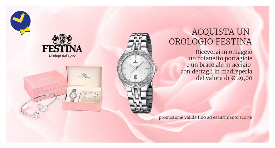 mister-watch-biella-borgomanero-promozione-orologi-donna-festina-estate-2017